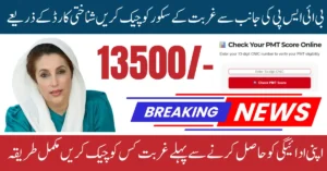 Check PMT Score on 8171 Web Portal For 13500 Payment Step-by-Step Full Guide 2025